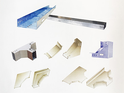 XQJ槽式电缆桥架及附件